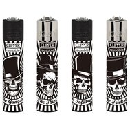 Zapalovač Clipper PartySkulls