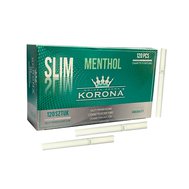 Cigaretové dutinky slim KORONA MENTOL 120 ks