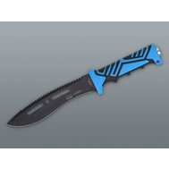 Nůž taktický v nylonovém pouzdře na opasek,  32 cm